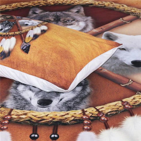 Housse de Couette Loup Rêve
